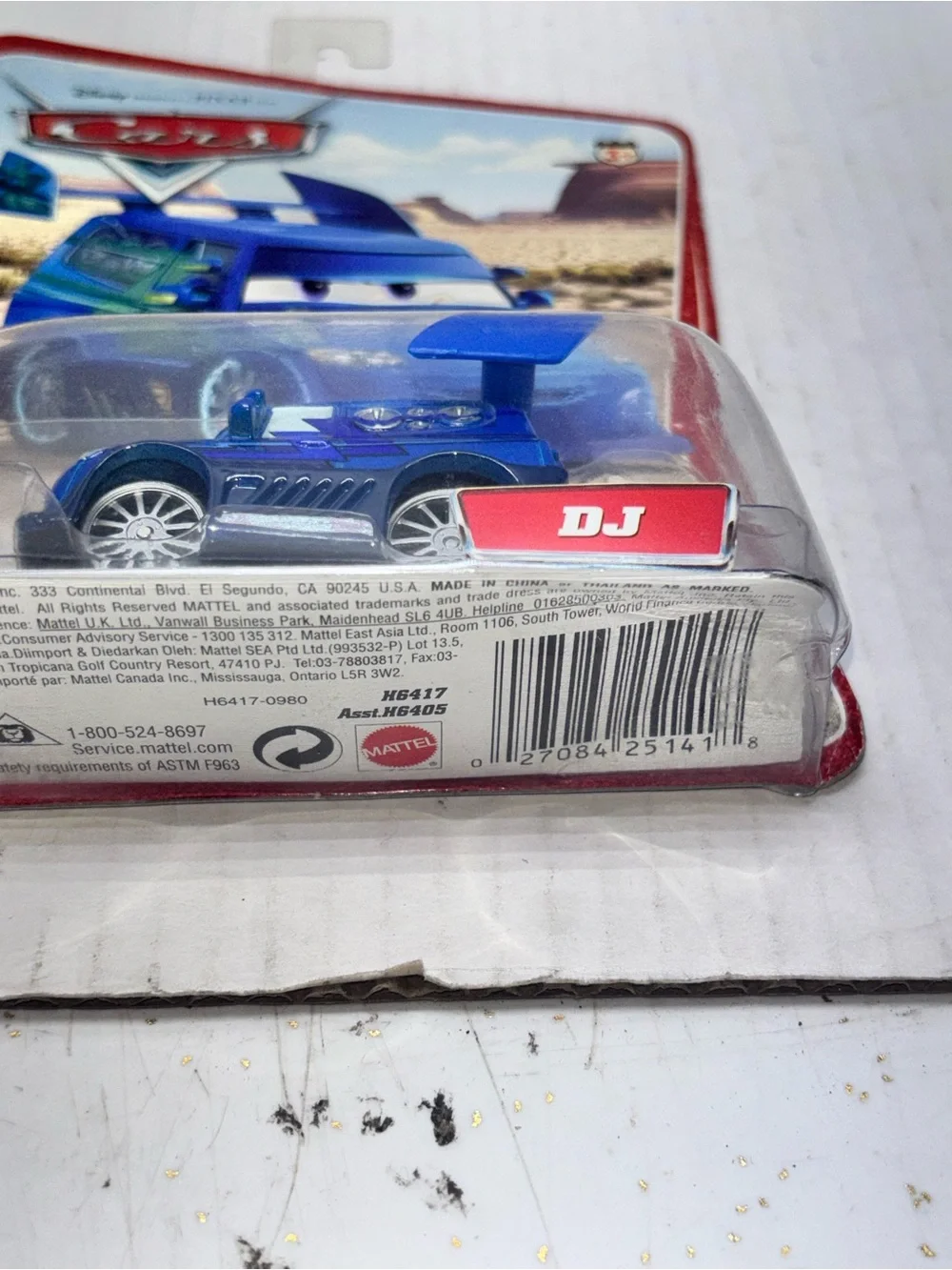 DJ Blue Die-Cast Toy Car - Kids Toys